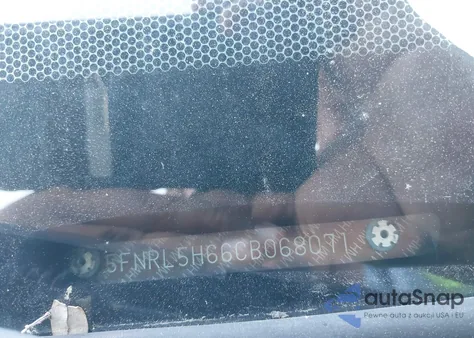 2012 Honda Odyssey Ex-L from USA, damaged, VIN 5FNRL5H66CB068071